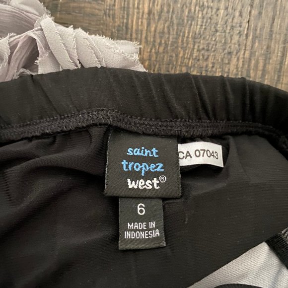 Floral Cocktail Dress - Saint Tropez West, size 6 - Picture 3 of 7